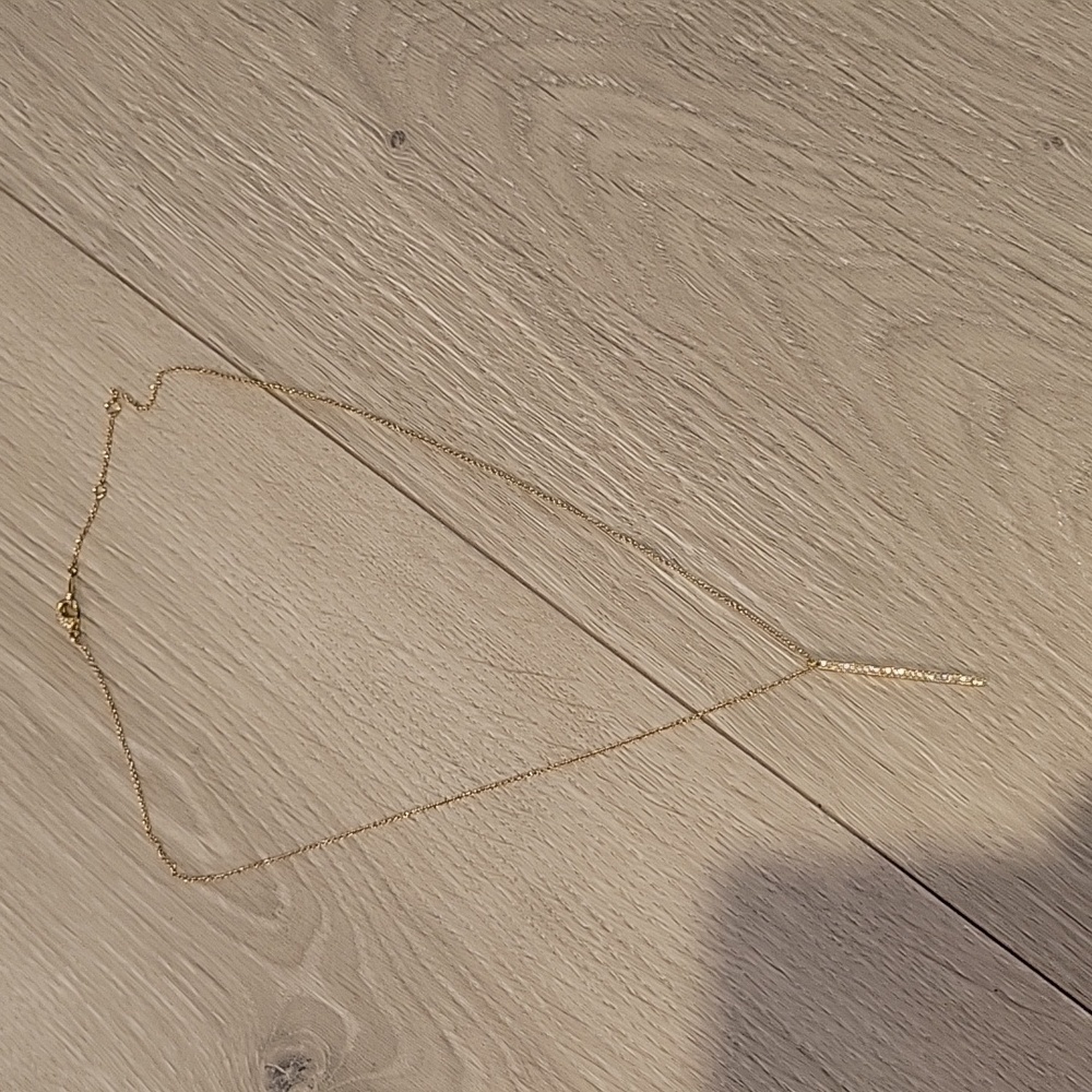 Nadri 18 inch Gold Tones Necklace